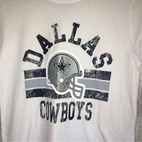 NWT NFL Dallas Cowboys White Helmut Tee - Picture 3 of 4